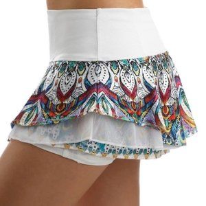 Lucky in Love velour tennis skirt skort